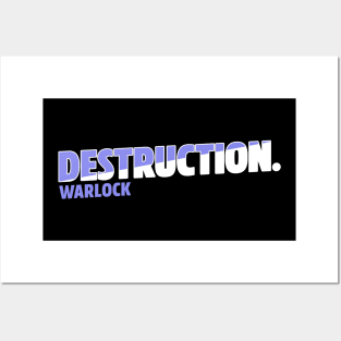 Destruction Warlock Posters and Art